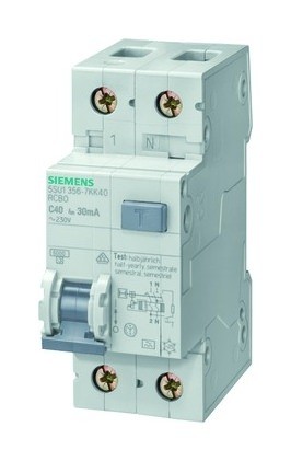 Siemens 2017 Foto FI-LS-Schutzschalter-1p-N-B16-0-03A-230V-A-6kA-2TE-1p 5SU1356-6KK16