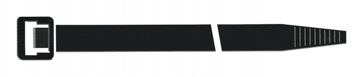 Sapi 2020 Freisteller Kabelbinder-Nylon-schwarz-1000-x-12-5-mm-a-100-Stueck