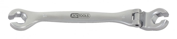 KS-Tools 2020 Freisteller CHROMEplus-Offener-Doppel-Ringschluessel-Gelenk-9-mm 518-0379