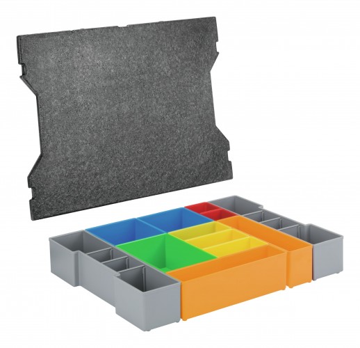 Bosch 2022 Freisteller Boxen-Kleinteileaufbewahrung-L-BOXX-inset-box-Set-12-Stueck 1600A016N9