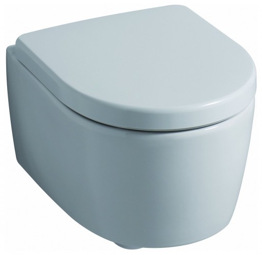 Keramag 2015 Kombination IConxs-Tiefspuel-WC-kurz-6-Liter-wandhaengend-204030 iCon-WC-Sitz-Absenkautomatik-574130