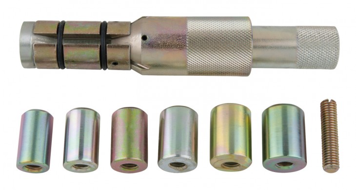 KS-Tools 2020 Freisteller Kupplungs-Zentrier-Werkzeug-Satz-23-35-mm-Zentrierhuelsen-Renault-9-teilig 150-2390