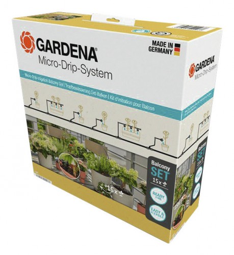 Gardena 2023 Verpackung Tropfbewaesserung-Set-Balkon-15-Pflanzen 13401-20
