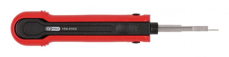 KS-Tools 2020 Freisteller Entriegelungswerkzeug-Flachstecker-1-2-mm-KOSTAL-MLK 154-0103