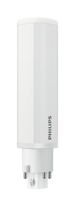 Philips 2017 Foto LED-Roehrenlampe-G24q-24-pins-6-5W-4000K-opal-neutralweiss-650lm-120-AC-28-4mm COREPROLEDPLC6-5W8404PG24Q-2
