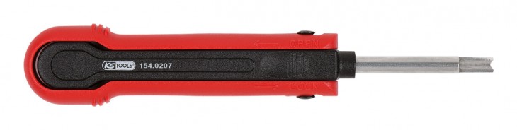 KS-Tools 2020 Freisteller Kabel-Entriegelungswerkzeug-Rundsteckhuelsen-1-5-mm 154-0207