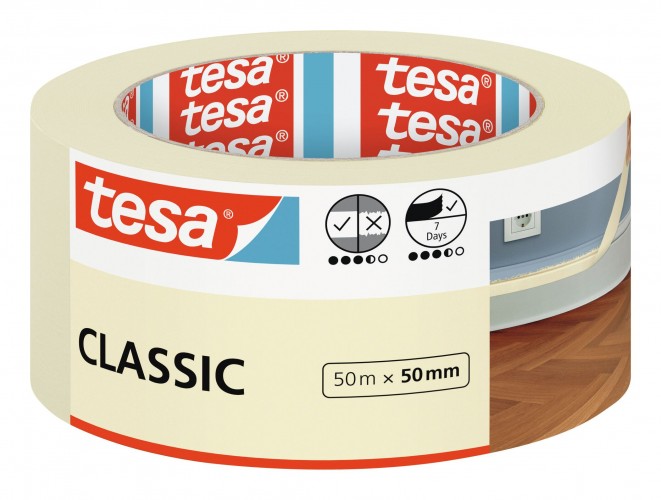 Tesa 2023 Freisteller Malerband-Classic-50m-50mm 52807-00000-03