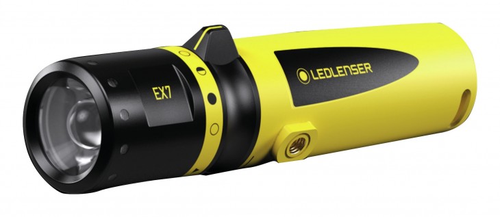 LEDlenser 2020 Freisteller Taschanlampe-ATEX-EX7-Yellow-Box