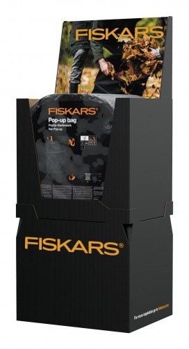 Fiskars 2021 Freisteller Ergo-pop-up-Bag-Display 3