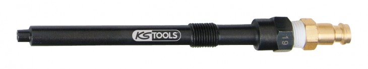 KS-Tools 2020 Freisteller Gluehkerzen-Adapter-M10-x-1-Aussengewinde-Laenge-135-mm 150-3679