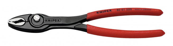 Knipex 2022 Freisteller Frontgreifzange-200-mm-Kunststoffgriffe 82-01-200