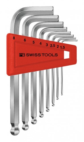 PB-Swiss-Tools 2022 Freisteller Winkelschraubendreher-Satz-Kunststoffhalter-8-teilig-1-5-8-mm-Kugelkopf PB-212-H-8