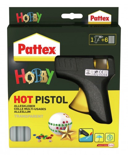 Pattex 2019 Freisteller Hot-Pistole-Starter-Set