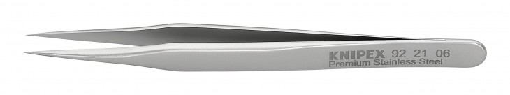 Knipex 2023 Freisteller Minipraezisionspinzette-Edelstahl-92-21-06 92-21-06