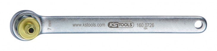 KS-Tools 2020 Freisteller Bremsen-Entlueftungsschluessel-extra-kurz-7-mm-gruen 160-0726 1