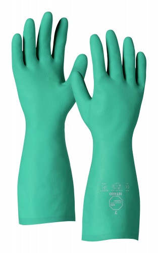 DuPont 2020 Freisteller Handschuh-Tychem-NT-480-Groesse-Nitril-330-mm