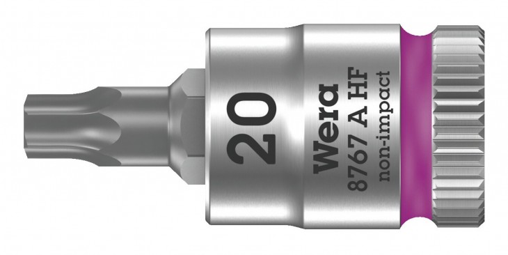 Wera 2020 Freisteller Schraubendrehereinsatz-Haltefunktion-1-4-T20-x-28-mm