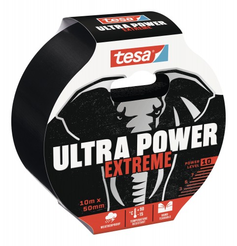 Tesa 2023 Freisteller Ultra-Power-Extreme-Tape-schwarz-10m-50mm 56622-00000-00