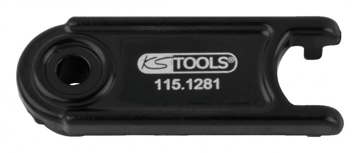 KS-Tools 2020 Freisteller Gabelzapfen-Entriegler-Metall-schwarz 115-1281