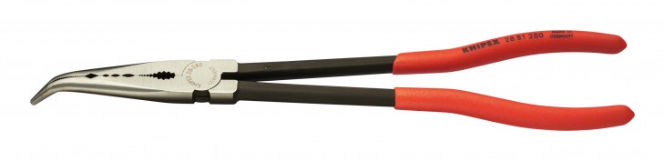 Knipex 2019 Freisteller Montierzange-geb-280mm-poliert-Kunststoff