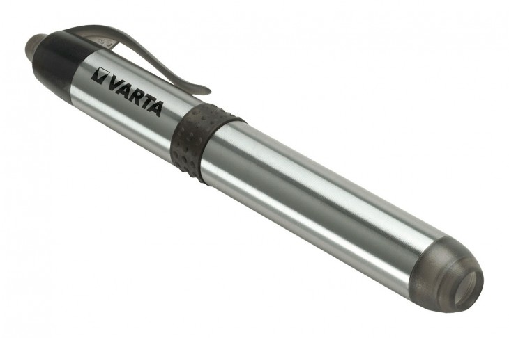Varta 2017 Foto LED-Pen-Leuchte-Micro-wasserdicht-silber-Stahl-Leuchtmittel 16611 1