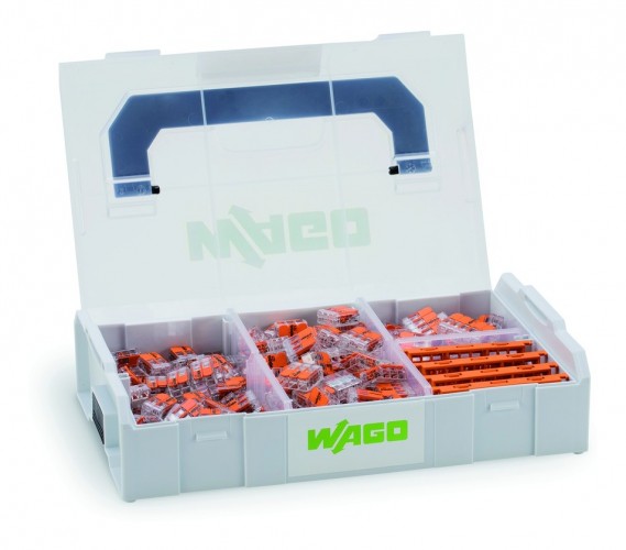 Wago 2020 Freisteller Steckklemmenset-orange-225-teilig-0-14-4-qmm-L-BOXXmini 887-952 1
