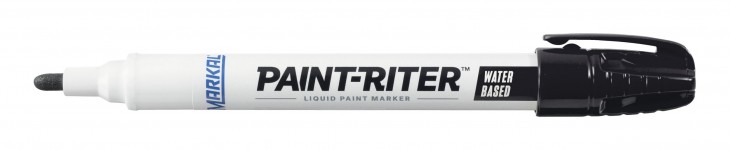 Markal 2023 Freisteller Paint-Riter-wasserbasiert-Allzweck-Markierung-schwarz