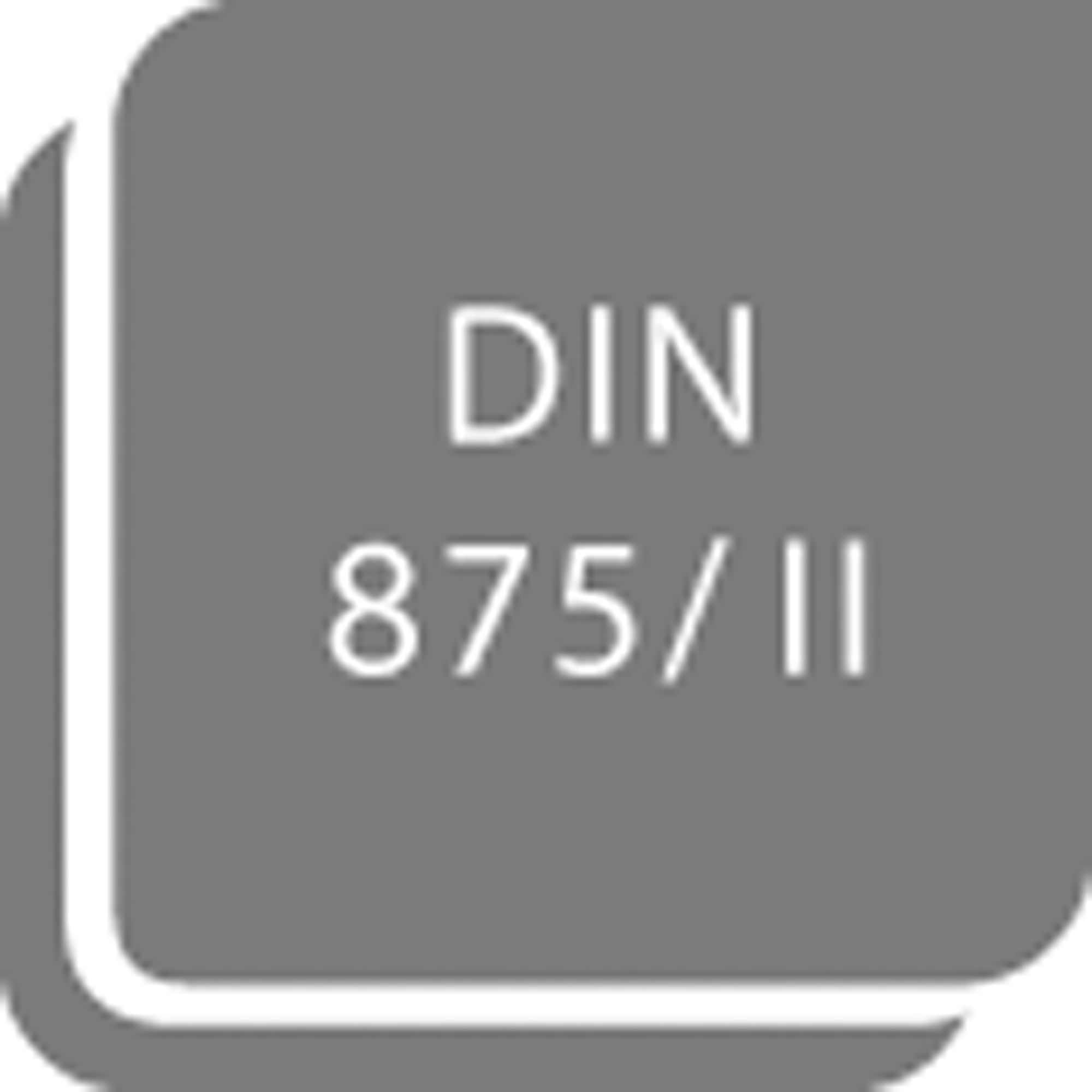 FORUM Anschlagwinkel DIN 875//0 B 150x100mm rostfrei