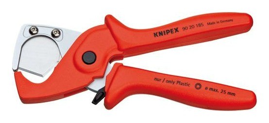 Knipex 2019 Freisteller Schlauch-Schutzrohrschneider-Plasticut-185-mm 1