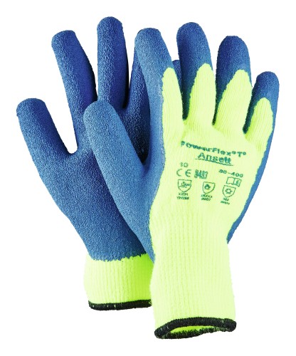 Ansell 2019 Freisteller Handschuh-PowerFlex-Yellow-80-400-Groesse
