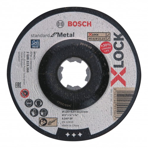 Bosch 2022 Freisteller X-LOCK-SfM-125-x-6-mm-T27 2608619366 2