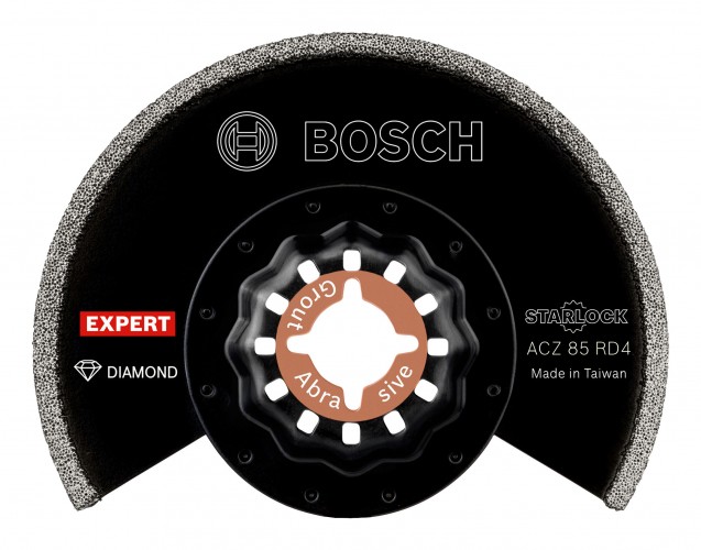 Bosch 2022 Freisteller Zubehoer-Expert-ACZ-85-RD4-Diamant-RIFF-Segmentsaegeblatt-85-mm-10er-Pack 2608900035