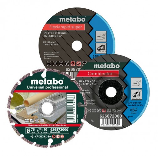 Metabo 2020 Freisteller Starterset-PowerMaxx-CC-12-BL-CC-18-LTX-BL-Scheibendurchmesser-76-mm 626879000