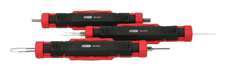 KS-Tools 2020 Freisteller Universal-Kabel-Entriegelungswerkzeug-Satz-3-teilig 154-0015 1
