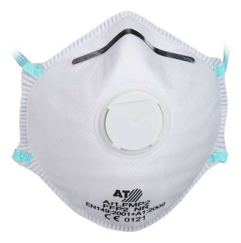 Asatex 2023 Freisteller Feinstaub-Maske-FFP2-NR-D-weiss-Ventil FMP2