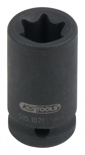 KS-Tools 2020 Freisteller 1-4-Torx-E-Kraft-Stecknuss-kurz-E11 515-1071 1