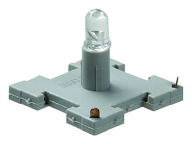 Gira 2020 Freisteller LED-Steckeinsatz-230V-0-7-mA-Schalter 049718