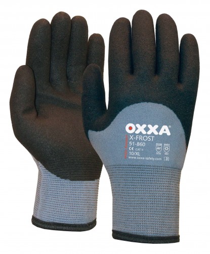 Oxxa 2017 Foto Handschuh-X-Frost-Groesse-grau-schwarz 1-51-860