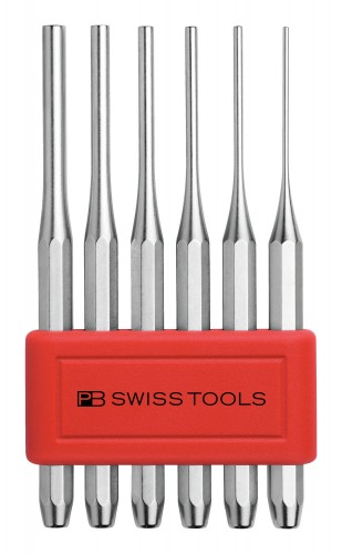PB-Swiss-Tools 2022 Freisteller Splintentreiber-Satz-6-teilig PB-755-BL