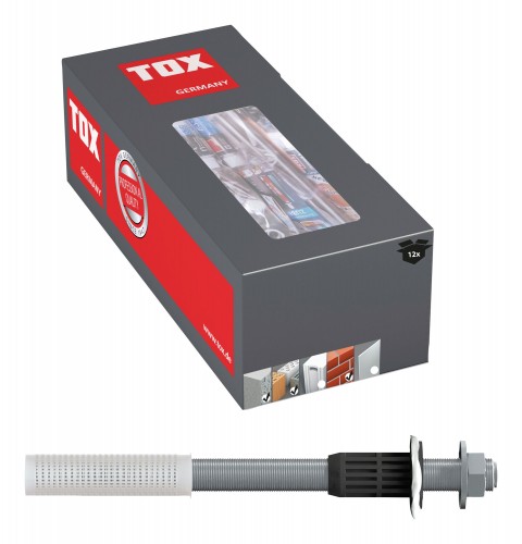 Tox 2023 Freisteller Schwerlast-Abstandsmontagesystem-Thermo-Proof-Plus-M16-Grosspack-KT 08410015