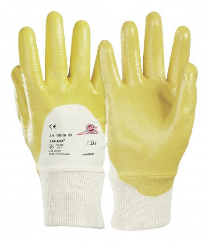 KCL 2019 Freisteller Handschuh-Sahara-100-Groesse-7-gelb