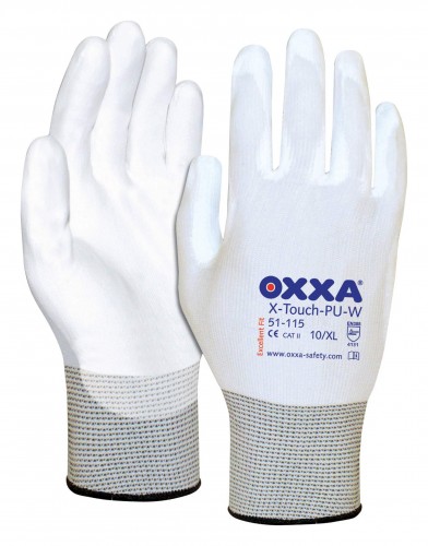 Oxxa 2017 Foto Montage-Handschuh-X-Touch-PU-W-Packung-a-3-Paar-Groesse 1-51-115