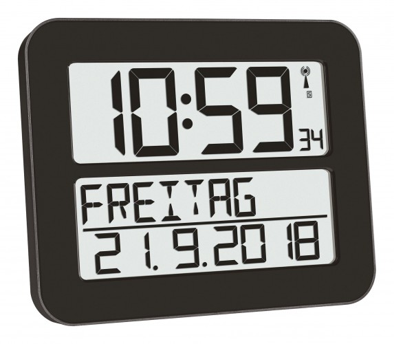 TFA 2023 Freisteller Funkuhr-TimeLine-Max 60-4512-01