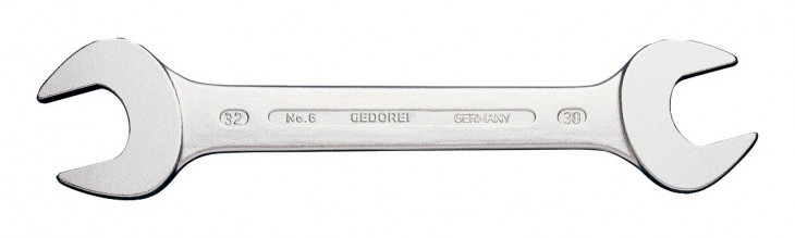 Gedore 2020 Freisteller Doppelmaulschluessel-aehnlich-DIN3110-27-x-29-mm