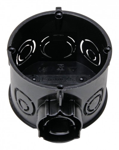 Kopp 2021 Freisteller Schalter-Dose-ISO-60-mm-45-mm-tief-schwarz