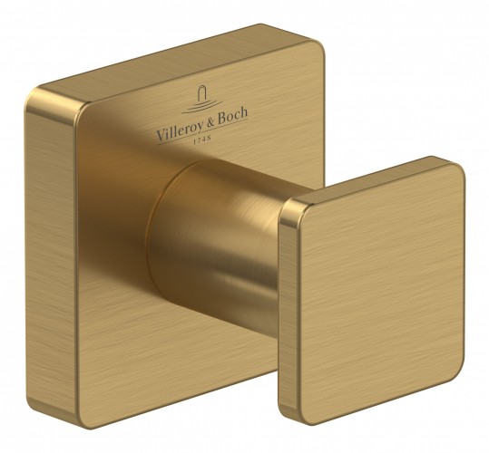 Villeroy-Boch 2023 Freisteller Elements-Striking-Handtuchhaken-45-x-44-mm-Brushed-Gold TVA15201100076