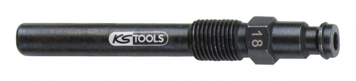 KS-Tools 2020 Freisteller Gluehkerzen-Adapter-M10-x-1-Aussengewinde-Laenge-75-mm 150-3678