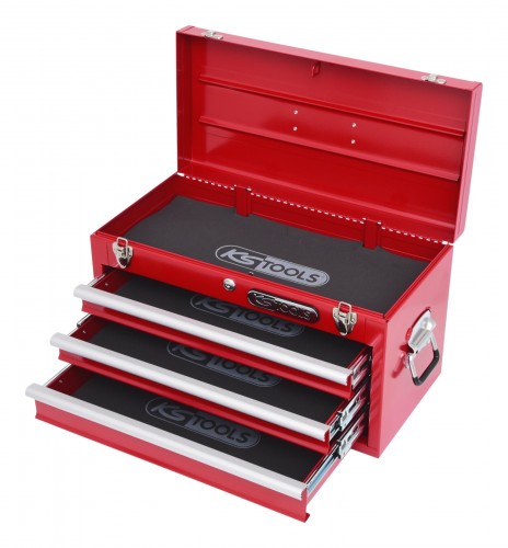 KS-Tools 2020 Freisteller Werkzeugtruhe-3-Schubladen-rot-L508xH255xB303mm 891-0003 1