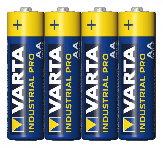 Varta 2020 Freisteller Batterie-Mignon-AA-AM3-Industrial-Pro-1-5V-LR6-AL-MN-2600-mAh-14-5-x-50-5-mm 04006211354