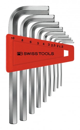 PB-Swiss-Tools 2022 Freisteller Winkelschraubendreher-Satz-Kunststoffhalter-9-teilig-1-5-10-mm PB-210-H-10